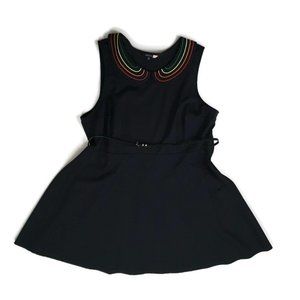 Modcloth Women's Dress Size 3X Navy Blue Sleeveless